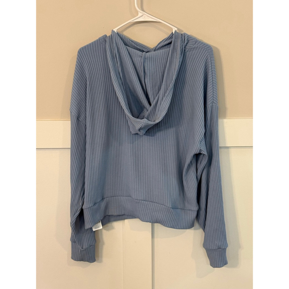 Women's Disney Light Blue Ribbed Minnie Mouse Hoodie and Jogger Set XS - Picture 14 of 16